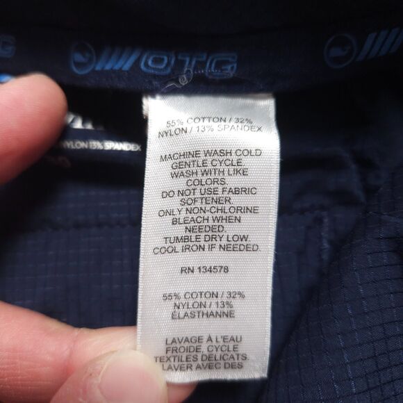 Vineyard Vines OTG Chino Pants Mens 35x30 Blue On The Go Performance Casual - Picture 5 of 12